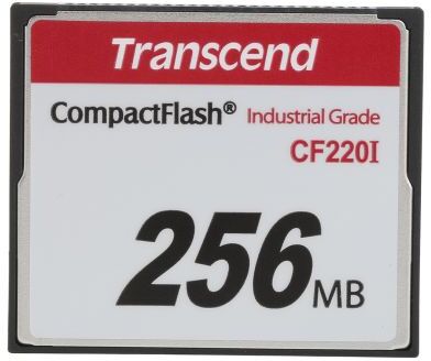 Transcend Scheda CompactFlash  CompactFlash 256 MB Sì CF220I SLC, TS256MCF220I Transcend Scheda CompactFlash  CompactFlash 256 MB Sì CF220I SLC, TS256MCF220I
