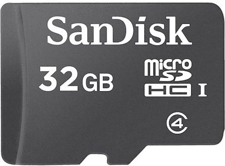 Sandisk Micro SD  Class 4 MicroSDHC (120), 32GB MicroSD + Adaptor Sandisk Micro SD  Class 4 MicroSDHC (120), 32GB MicroSD + Adaptor