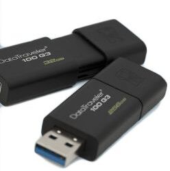 Kingston Memoria flash USB  128 GB USB 3.0 0 → +60°C, DT100G3/128GB Kingston Memoria flash USB  128 GB USB 3.0 0 → +60°C, DT100G3/128GB