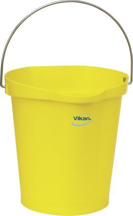 Vikan Secchio Giallo , capacità 12L, 56866 Vikan Secchio Giallo , capacità 12L, 56866