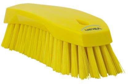 Vikan Spazzolone Duro Giallo  Spazzola manuale, con setole in Poliestere di 36mm Sì, per Pulizia multiuso, 38906 Vikan Spazzolone Duro Giallo  Spazzola manuale, con setole in Poliestere di 36mm Sì, per Pulizia multiuso, 38906