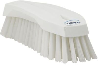Vikan Spazzolone Duro Bianco  Spazzola manuale, con setole in Poliestere di 36mm Sì, per Pulizia multiuso, 38905 Vikan Spazzolone Duro Bianco  Spazzola manuale, con setole in Poliestere di 36mm Sì, per Pulizia multiuso, 38905