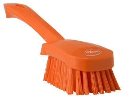 Vikan Spazzolone Duro Arancio  Spazzola per lavaggio, con setole in Poliestere di 36mm Sì, per Pulizia multiuso, 41927 Vikan Spazzolone Duro Arancio  Spazzola per lavaggio, con setole in Poliestere di 36mm Sì, per Pulizia multiuso, 41927