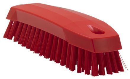 Vikan Spazzolone Rosso  Spazzola manuale, con setole in Poliestere di 20mm Sì, per Pulizia multiuso, 35874 Vikan Spazzolone Rosso  Spazzola manuale, con setole in Poliestere di 20mm Sì, per Pulizia multiuso, 35874