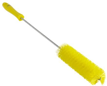 Vikan Scovolino , con setole in Poliestere di 17mm, colore Giallo, 53786 Vikan Scovolino , con setole in Poliestere di 17mm, colore Giallo, 53786