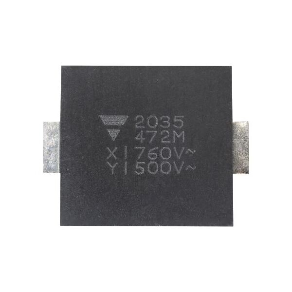 vishay condensatore ceramico a strato singolo (slcc) smdy1152my5ucr 1.5nf ±20% 760v ca, dielettrico y5u, montaggio