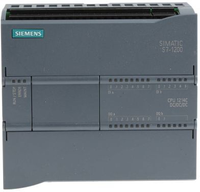 Siemens CPU PLC, serie S7-1200, 24 I/O, 24 V c.c.