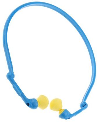 3M E.A.R Tappi per orecchie riutilizzabili in Poliuretano , SNR 23dB, conf. da 1 coppia con fascia, col. Blu, Giallo, FX - 01-000 3M E.A.R Tappi per orecchie riutilizzabili in Poliuretano , SNR 23dB, conf. da 1 coppia con fascia, col. Blu, Giallo, FX - 01-000