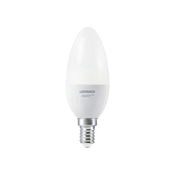 ledvance lampadina smart con base e14, 4,9 w, col. bianco caldo
