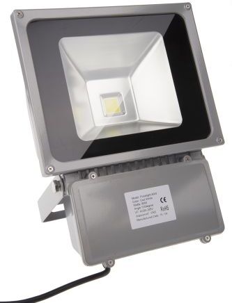 RS PRO Proiettore , 80 W, 85 → 265 V, IP65, 6400 → 7200 lm RS PRO Proiettore , 80 W, 85 → 265 V, IP65, 6400 → 7200 lm