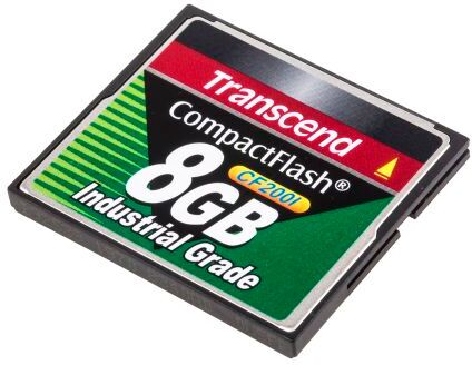 Transcend Scheda CompactFlash  8 GB, TS8GCF200i