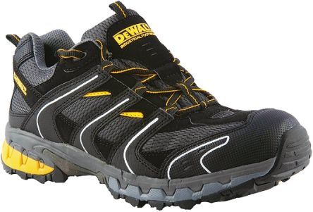 DeWALT Scarpe sportive antinfortunistiche SB  da Uomo tg. 46, col. nero, con puntale di sicurezza, Cutter/12 DeWALT Scarpe sportive antinfortunistiche SB  da Uomo tg. 46, col. nero, con puntale di sicurezza, Cutter/12
