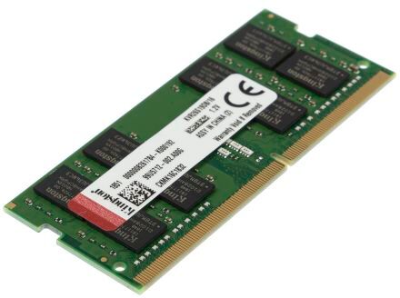 Kingston Scheda RAM Laptop  16 GB, 2666MHz, KVR26S19D8/16