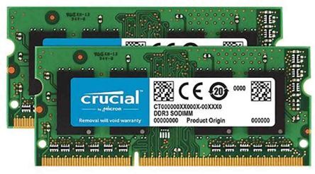 Crucial Scheda RAM Laptop  8 GB No, 1600MHz, CT8G3S160BM Crucial Scheda RAM Laptop  8 GB No, 1600MHz, CT8G3S160BM
