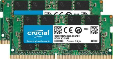 Crucial Scheda RAM Laptop  8 GB No, 2666MHz, CT2K4G4SFS6266 Crucial Scheda RAM Laptop  8 GB No, 2666MHz, CT2K4G4SFS6266