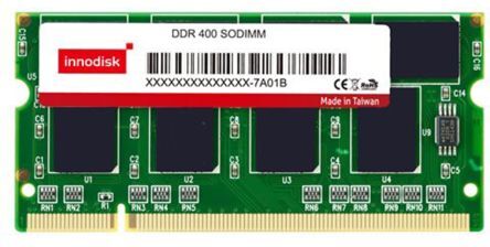 InnoDisk Scheda RAM Laptop  1 GB Sì, 400MHz, M1SF-1GMCVC03-J