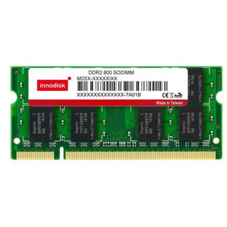 InnoDisk Scheda RAM Laptop  4 GB Sì, 800MHz, M2SK-4GMJ6C05-C InnoDisk Scheda RAM Laptop  4 GB Sì, 800MHz, M2SK-4GMJ6C05-C