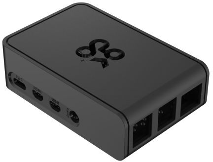 Okdo Case per Raspberry Pi  serie Pi 4 Slide Nero, ASM-1900138-21 Okdo Case per Raspberry Pi  serie Pi 4 Slide Nero, ASM-1900138-21