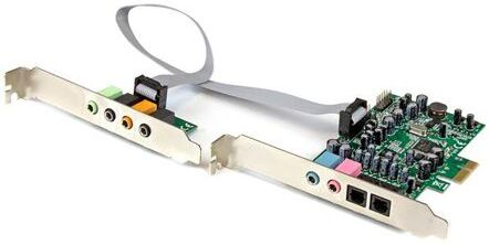 Startech HiFi 192/24 PCIe 8-Channel Sound Card, PEXSOUND7CH Startech HiFi 192/24 PCIe 8-Channel Sound Card, PEXSOUND7CH