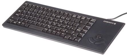 Cherry Tastiera con funzione trackball Nero Cablato USB , QWERTY (UK) Compatta, G84-5400LUMGB-2 Cherry Tastiera con funzione trackball Nero Cablato USB , QWERTY (UK) Compatta, G84-5400LUMGB-2