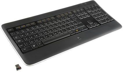 Logitech Tastiera Nero Wireless USB , QWERTY (UK) Standard, 920-002382 Logitech Tastiera Nero Wireless USB , QWERTY (UK) Standard, 920-002382