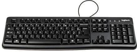 Logitech Tastiera Nero Cablato USB , AZERTY Standard, 920-002515