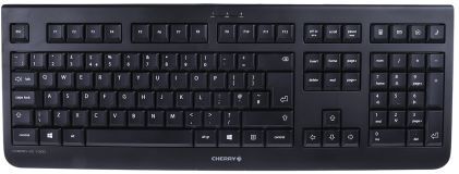 Cherry Tastiera Nero Cablato USB , QWERTY (UK) Standard, JK-0800GB-2