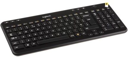 Logitech Tastiera Nero Wireless , QWERTY (UK) Compatta, 920-003082 Logitech Tastiera Nero Wireless , QWERTY (UK) Compatta, 920-003082