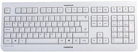 Cherry Tastiera Grigio Cablato USB , QWERTY (UK) Standard, JK-0800GB-0