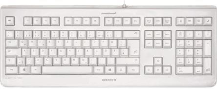 Cherry Tastiera Grigio Cablato USB , QWERTZ Standard, JK-0800DE-0 Cherry Tastiera Grigio Cablato USB , QWERTZ Standard, JK-0800DE-0
