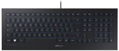 Cherry Tastiera Nero Cablato USB , QWERTY Standard, JK-0360GB