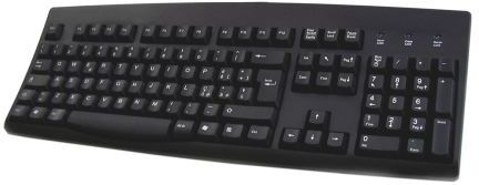 Ceratech Tastiera Nero Cablato PS/2, USB , QWERTY (Italia) Standard, KYBAC260UP-BKIT Ceratech Tastiera Nero Cablato PS/2, USB , QWERTY (Italia) Standard, KYBAC260UP-BKIT