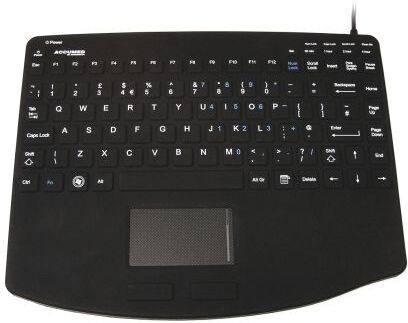 Ceratech Tastiera con touchpad Nero Cablato USB , QWERTY (UK) Medico, KYBNA-SIL540CV2B Ceratech Tastiera con touchpad Nero Cablato USB , QWERTY (UK) Medico, KYBNA-SIL540CV2B
