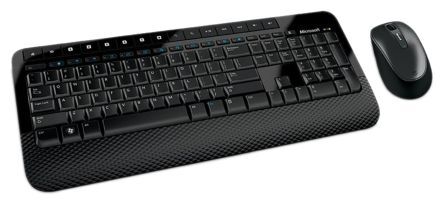 Microsoft Set tastiera e mouse Nero  Wireless Standard QWERTY (UK), M7J-00020