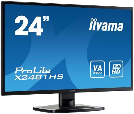 iiyama Monitor per computer LED  24poll ProLite, X2481HS-B1 iiyama Monitor per computer LED  24poll ProLite, X2481HS-B1