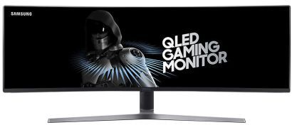 Samsung Monitor 3,5 mm stereo QLED  49poll CHG90 DisplayPort, HDMI x2, Mini DisplayPort, LC49HG90DMUXEN Samsung Monitor 3,5 mm stereo QLED  49poll CHG90 DisplayPort, HDMI x2, Mini DisplayPort, LC49HG90DMUXEN