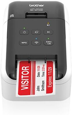 Brother Kit stampante per etichette  QL-810W, 300 x 600dpi Wireless, QL810WZG1 Brother Kit stampante per etichette  QL-810W, 300 x 600dpi Wireless, QL810WZG1