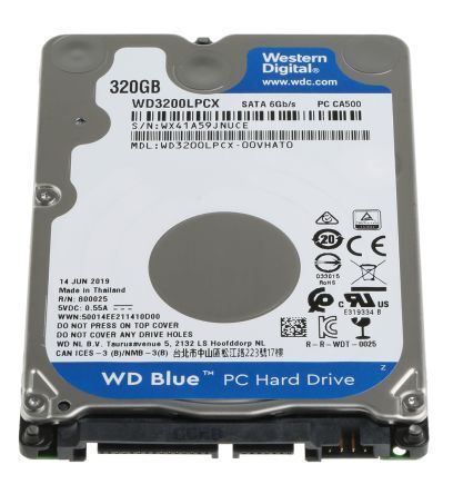Western Digital Hard Disk per portatile  Interno 320 GB SATA I, WD3200LPCX
