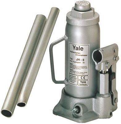 Yale Cric a bottiglia JH-8A bottle jack, carico massimo 8tonnellata