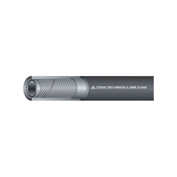 rs pro tubo flessibile nero in sbr, Ø int. 16mm, l. 25m