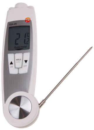 Testo Termometro a infrarossi 104-IR, 10:1, +250°C max