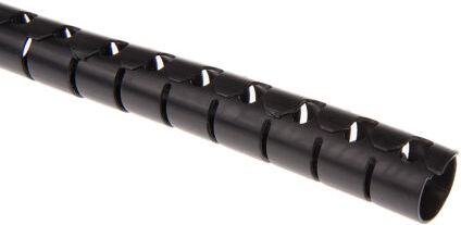 HellermannTyton Avvolgicavo a spirale , Nero, in Polypropylene, Ø cavo 13mm - 16mm, Ø interno 16mm, Ø fascio 16mm max, 161-64204 HWPP16L2-PP-BK (2) HellermannTyton Avvolgicavo a spirale , Nero, in Polypropylene, Ø cavo 13mm - 16mm, Ø interno 16mm, Ø fascio 16mm max, 161-64204 HWPP16L2-PP-BK (2)