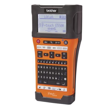 Brother Kit stampante per etichette  PT-E550WVP, 180dpi Wireless, PTE550WVPZG1