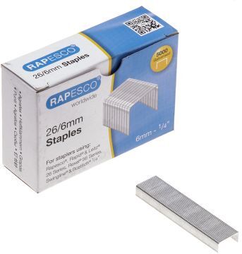 Rapesco Punti metallici   26/6mm, S11662Z3 Rapesco Punti metallici   26/6mm, S11662Z3