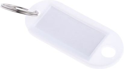 RS PRO Contrassegno chiave Bianco , Plastica, 25 RS PRO Contrassegno chiave Bianco , Plastica, 25