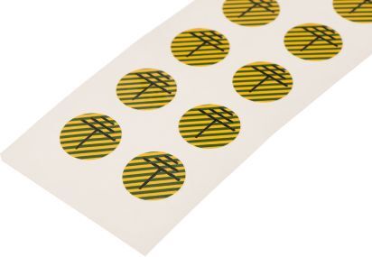 Idento 10 Etichette adesive, LKZ12B4 Idento 10 Etichette adesive, LKZ12B4