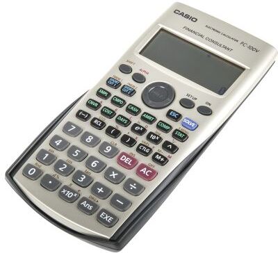 Casio Calcolatrice Finanziario   10 cifre, FC-100V Casio Calcolatrice Finanziario   10 cifre, FC-100V