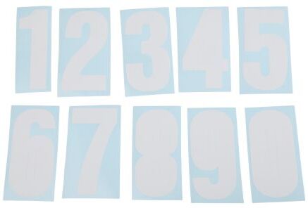 RS PRO Etichetta numerica , 56 Numeri, simboli RS PRO Etichetta numerica , 56 Numeri, simboli