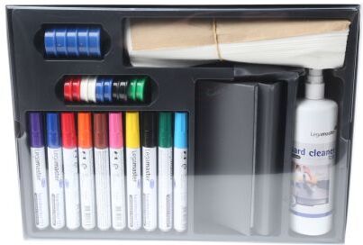Legamaster Set di accessori per lavagna bianca, 1255-00 Legamaster Set di accessori per lavagna bianca, 1255-00