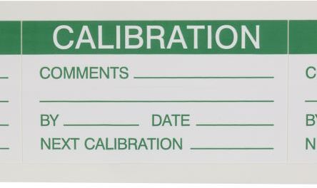 RS PRO 30 Etichetta adesiva prestampata  70mm x 38mm Calibration RS PRO 30 Etichetta adesiva prestampata  70mm x 38mm Calibration